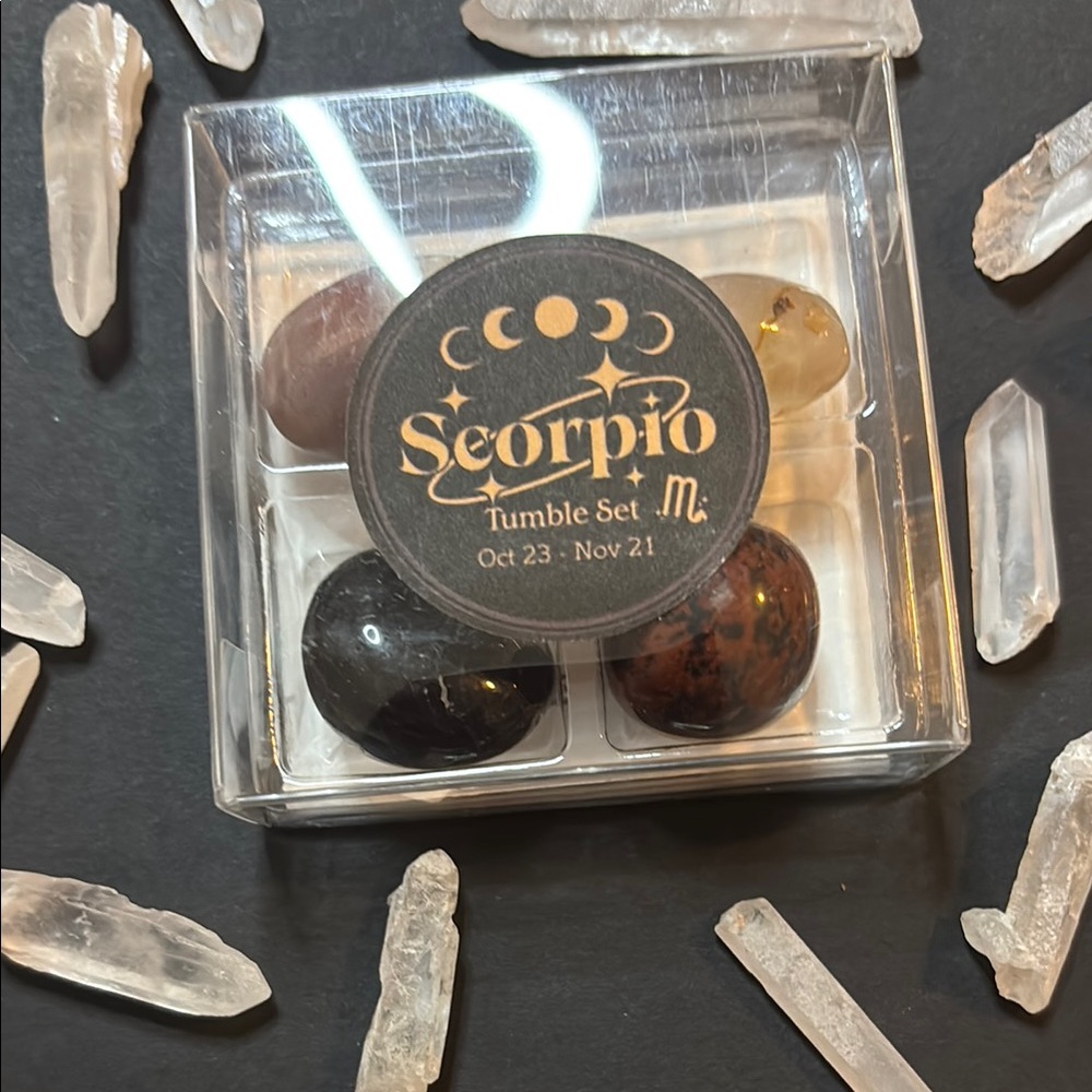 Scorpio Tumble Stone Set